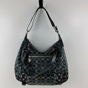 Coach 3 Color Signature Alexandra F17580 Convertible Shoulder Handbag Purse